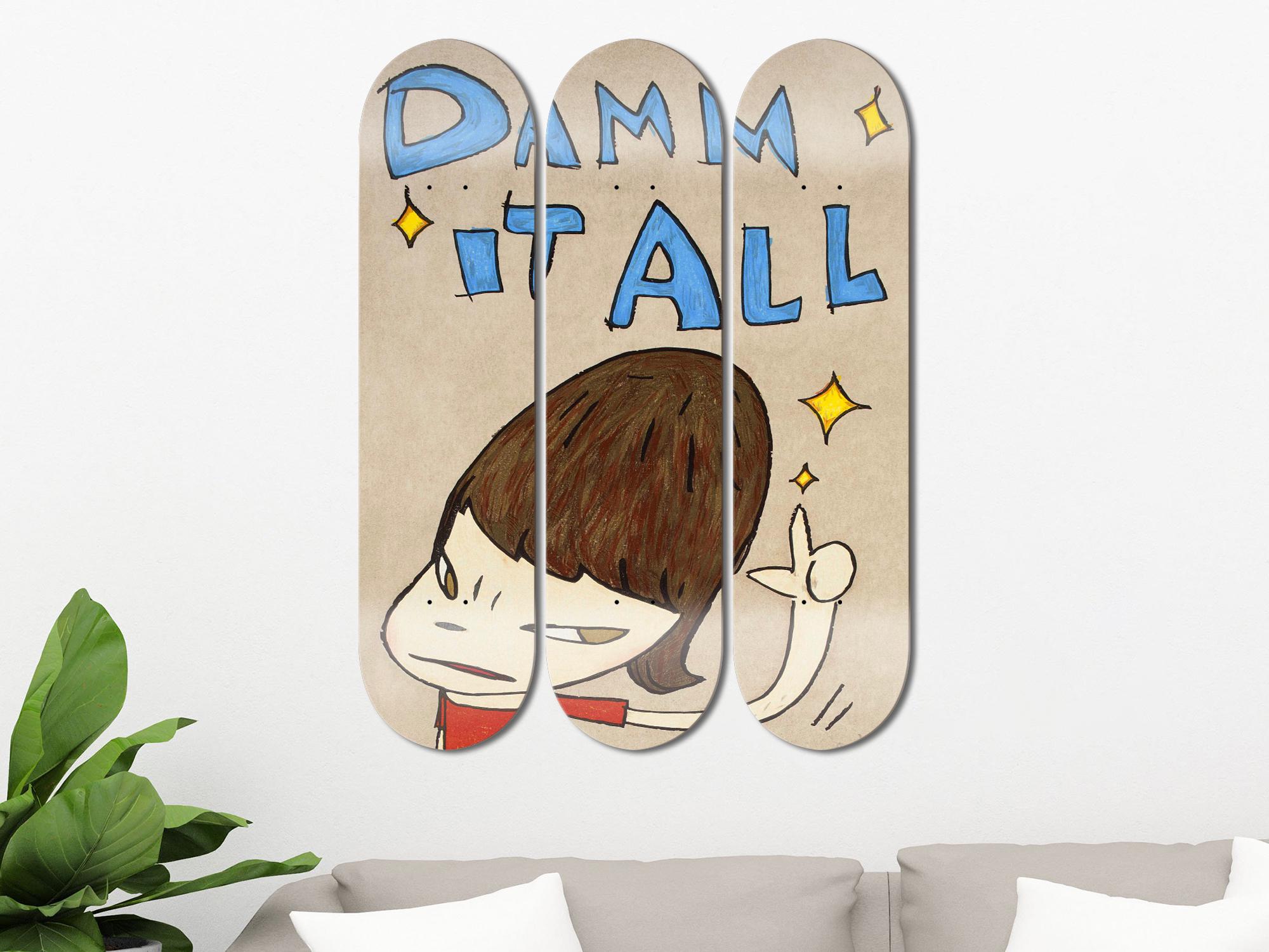 Yoshitomo Nara Damn It All - Etsy