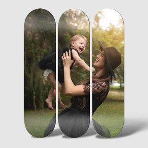 Custom Skateboard Deck Wall Decor, Create Your Own Personalized Skateboard Deck,  Your Photos on Our Custom Decks, Premium Gift