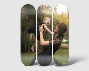 Custom Skateboard Deck Wall Decor, Create Your Own Personalized Skateboard Deck,  Your Photos on Our Custom Decks, Premium Gift