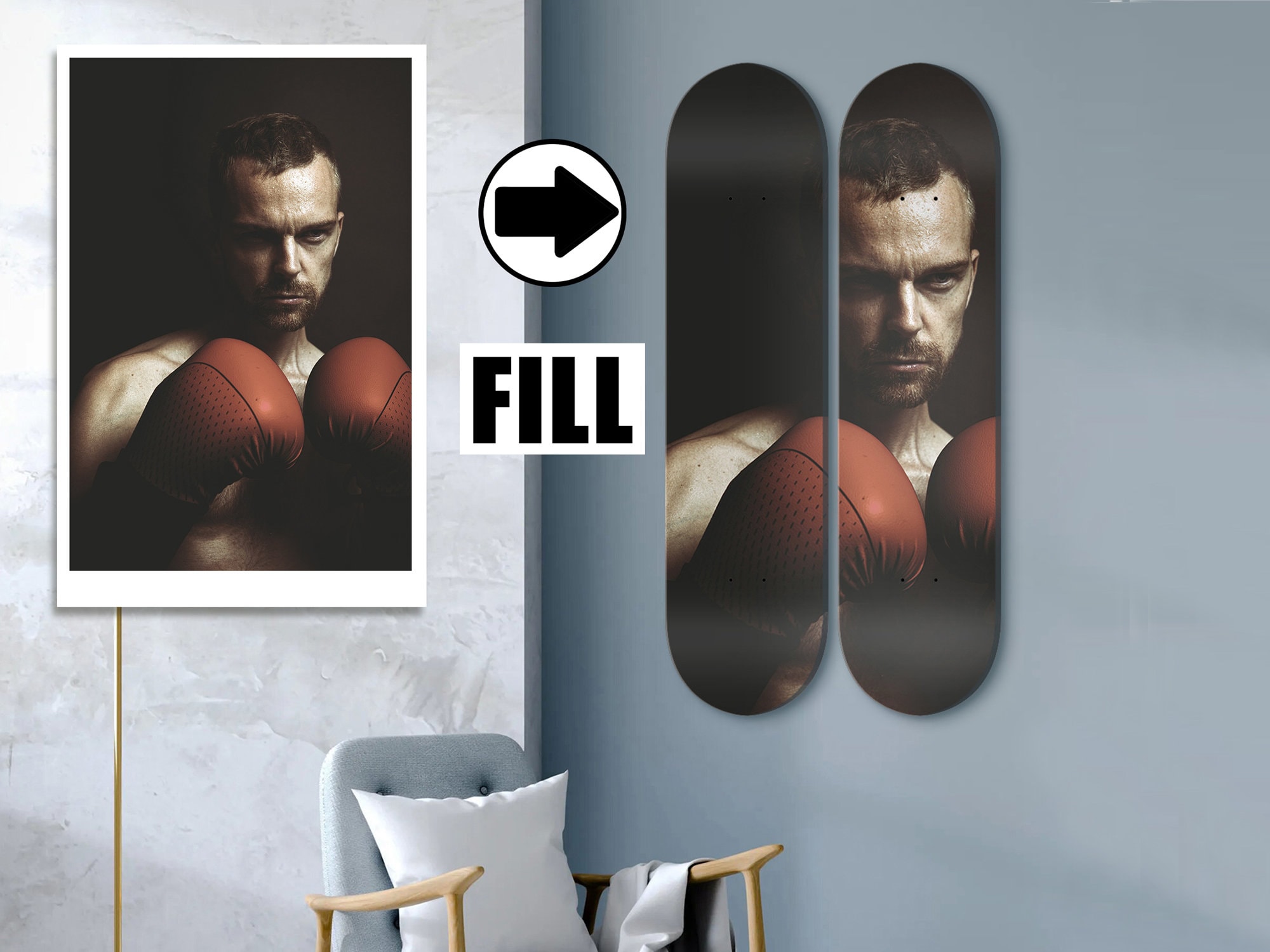 Custom Skateboard Deck Wall Decor, Create Your Own Personalized