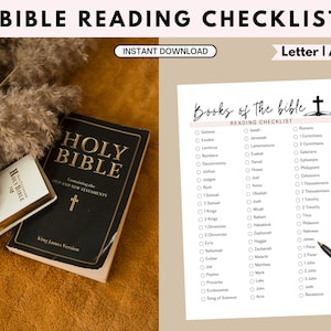 Bücher der Bibel | Digitaler Bibel Tracker | Sonntagsschule | Bibelbücher | Checkliste zum Bibellesen | Christliche Ressourcen | Lesebuch |