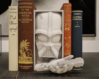 Darth Vader Book Nook | Fantasy Monster Booknook | 20 cm tall book shelf decor | desk decoration
