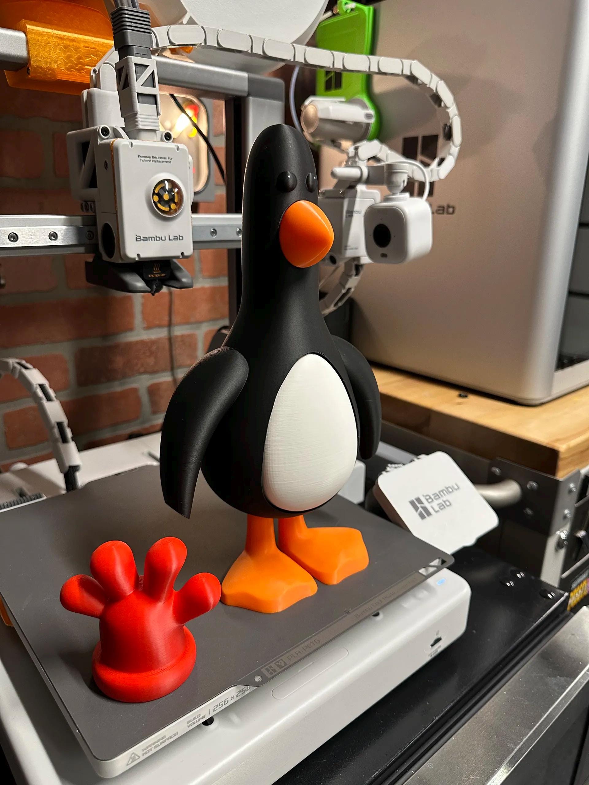 Feathers Mcgraw 3D Printed Figure | Wallace and Gromit - Etsy