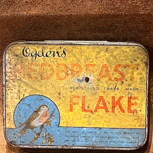 ogden's redbreast flake tobacco tin Redbreast Flake Tin