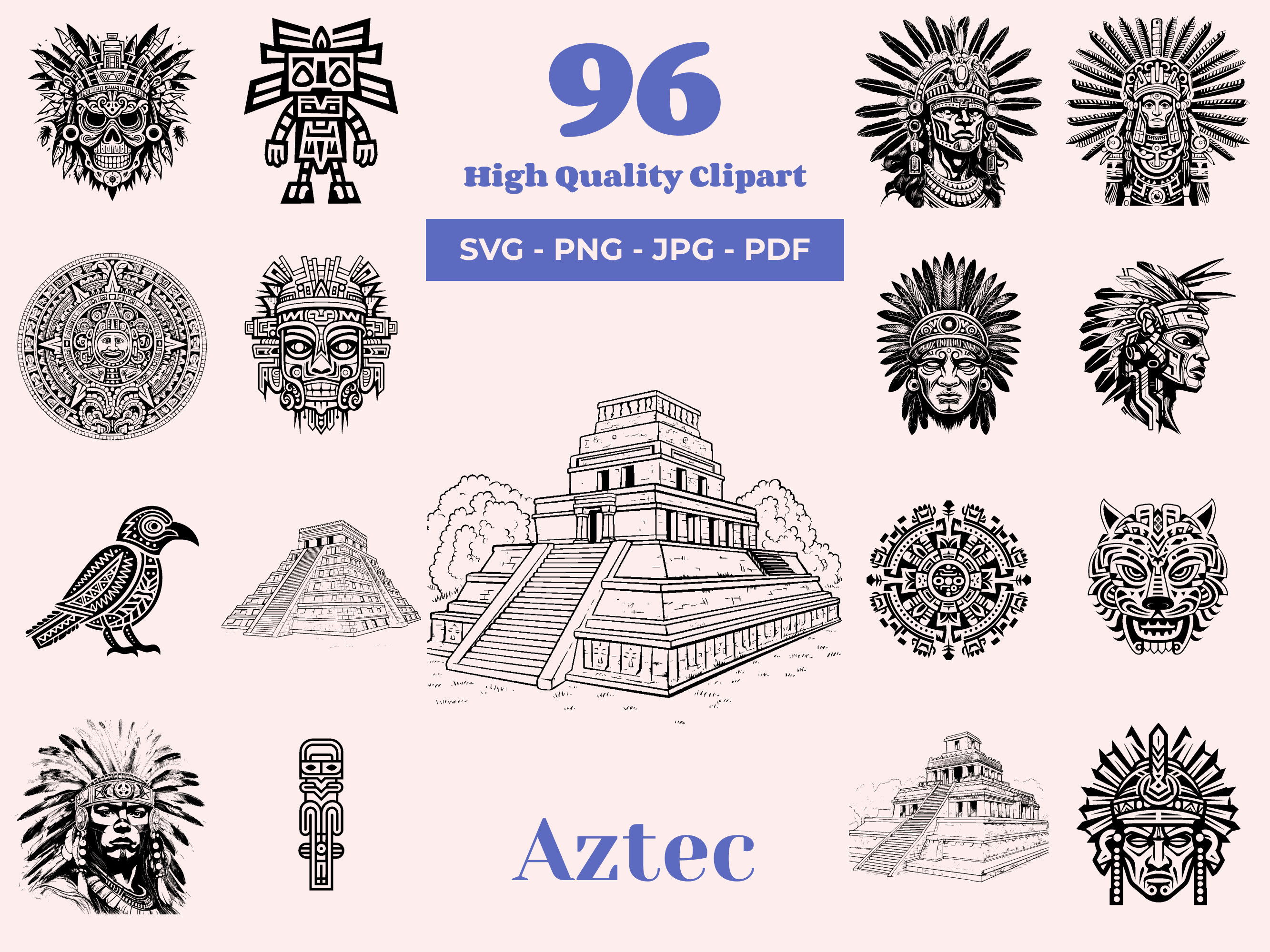 Society6 ケース Aztec 3 by Maya Vintage NOS Aztec Man Corn Art Poster Mexico Aztecs Maya