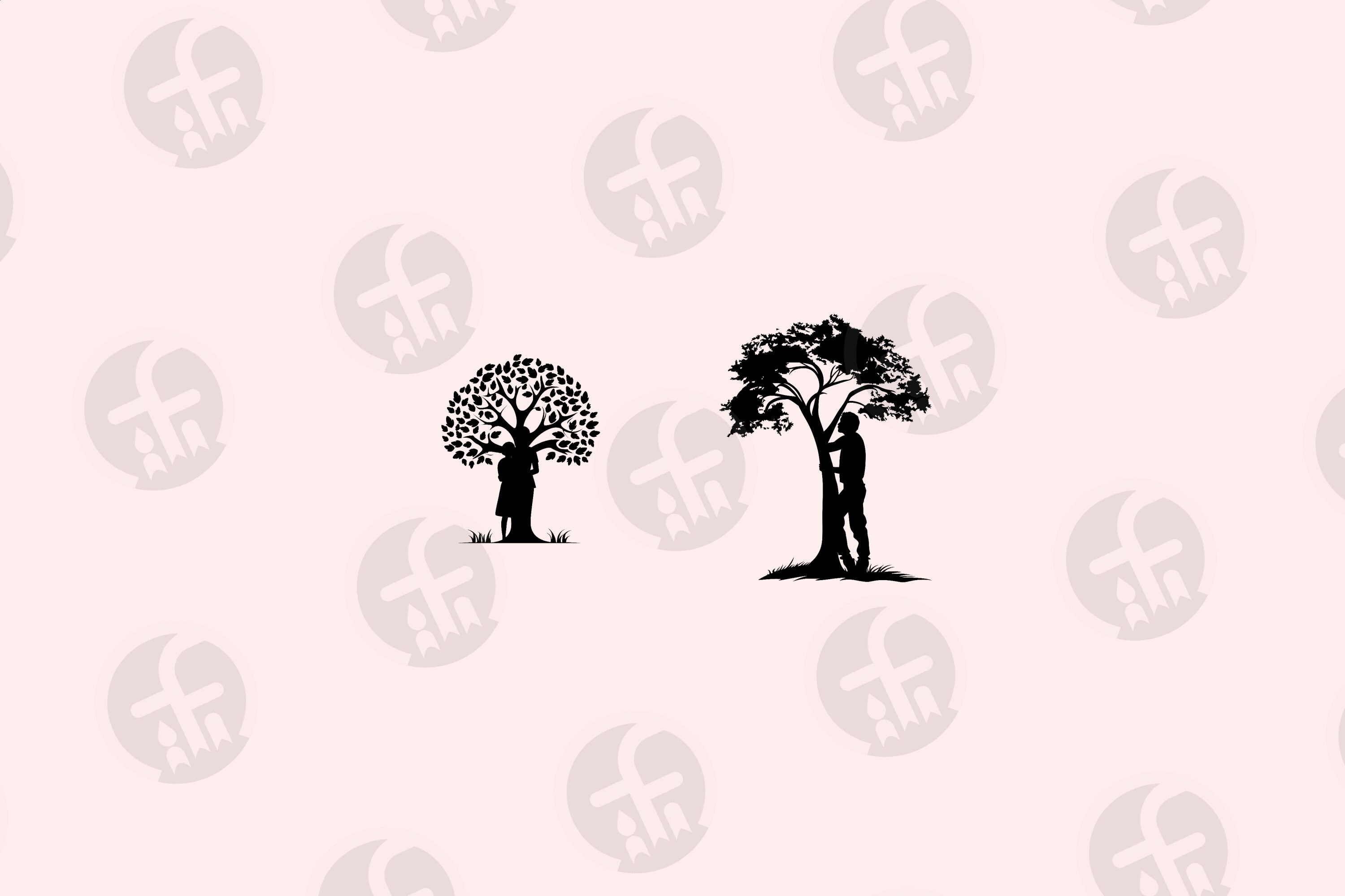 Tree Hugger SVG 14 Cut Files Nature Love Art (Download Now) Etsy