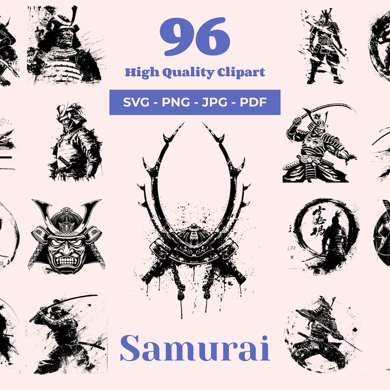 Samurai Warrior Art - Etsy