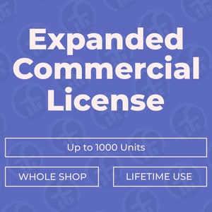 Expanded Commercial License for NeuroFashion Designs - Up to 1000 Units, Enhance Your Product Line
