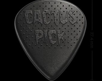 Plettri per chitarra jazz GMW Pick Big – Premium Cactus Grip Delrin – Confezione da 12, 24 o 36 – Scegli lo spessore tra 0,60 e 2,00 mm – Prodotto in Norvegia
