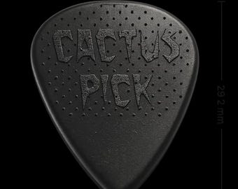 GMW Pick Classic 12 24 36 Pack Guitar picks – Premium Delrin Plectrum – Cactus Grip Textured Pick – 0.60–2.00mm – Made in Norway