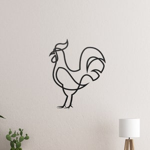 Wooden Rooster Wall Decor, Wooden Rooster Wall Art, Rooster Wall Decor, Wooden Wall Art, Rooster Wall Sign, Wooden Rooster Wall Hanging