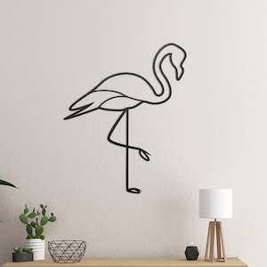 Wooden Flamingo Wall Decor, Wooden Flamingo Wall Art, Flamingo Wall Decor, Wooden Wall Art, Flamingo Wall Sign, Wooden Flamingo Wall Hanging
