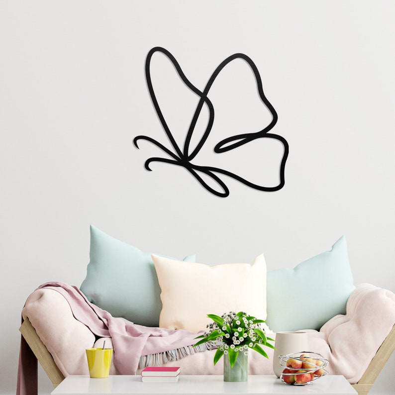 Wood Butterfly Wall Decor Butterfly Wall Art Wall Art Gift Etsy