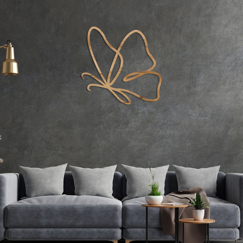 Wood Butterfly Wall Decor Butterfly Wall Art Wall Art Gift Etsy