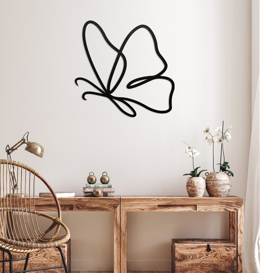 Wood Butterfly Wall Decor Butterfly Wall Art Wall Art Gift Etsy