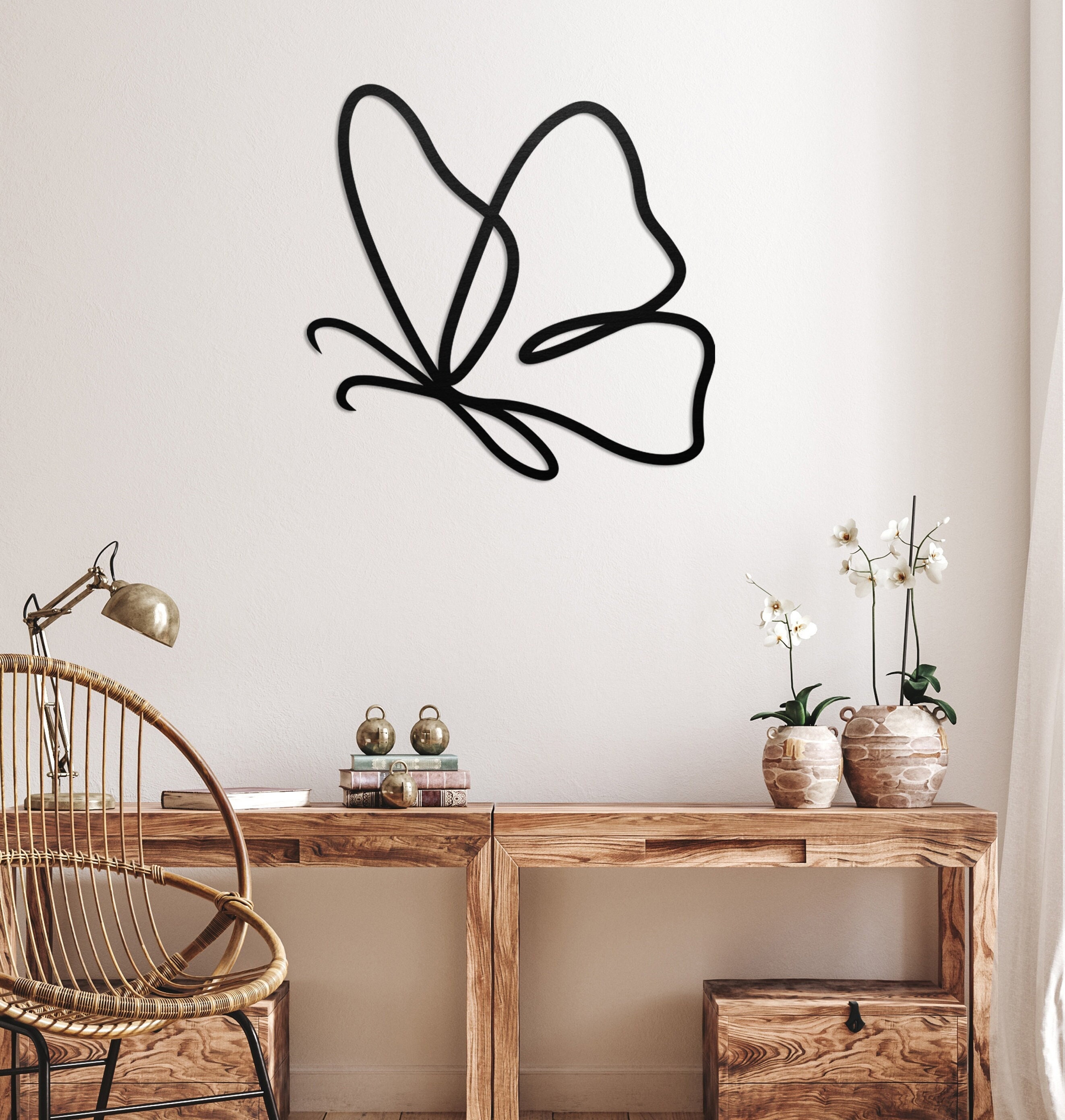 Wood Butterfly Wall Decor Butterfly Wall Art Wall Art Gift Etsy