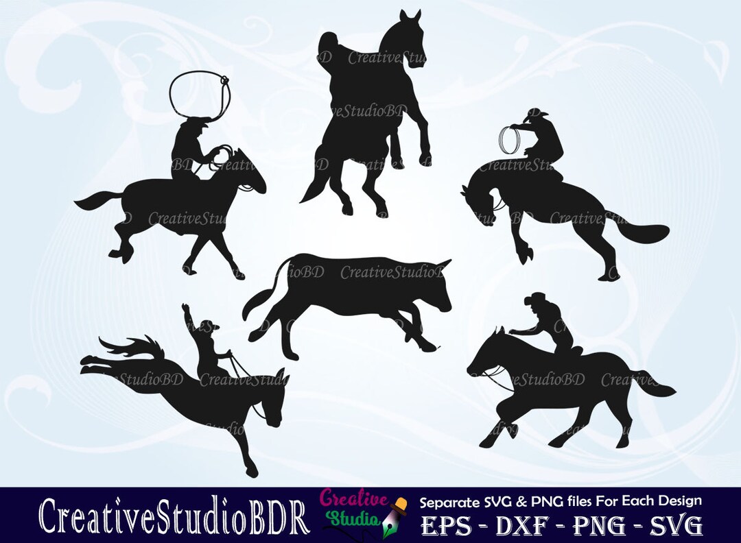 Team Rope SVG Bundle Team Roping Svg Rodeo Svg Horse Calf - Etsy Australia