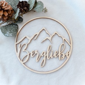 Holzkranz "Bergliebe"