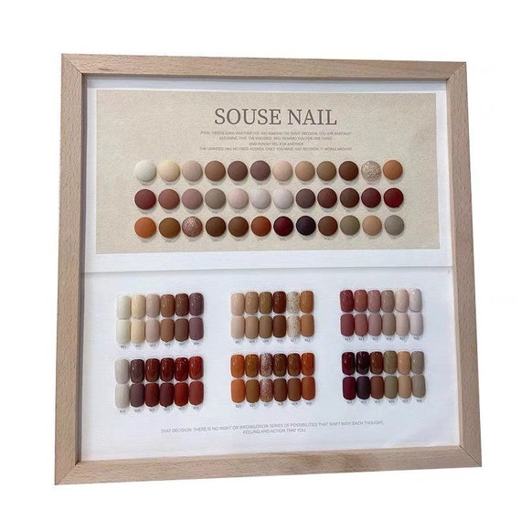 Nail Polish Korean Etsy 36 Souse LED Polish Caramel UV Colour Gel Kit Gel Latte - Nail