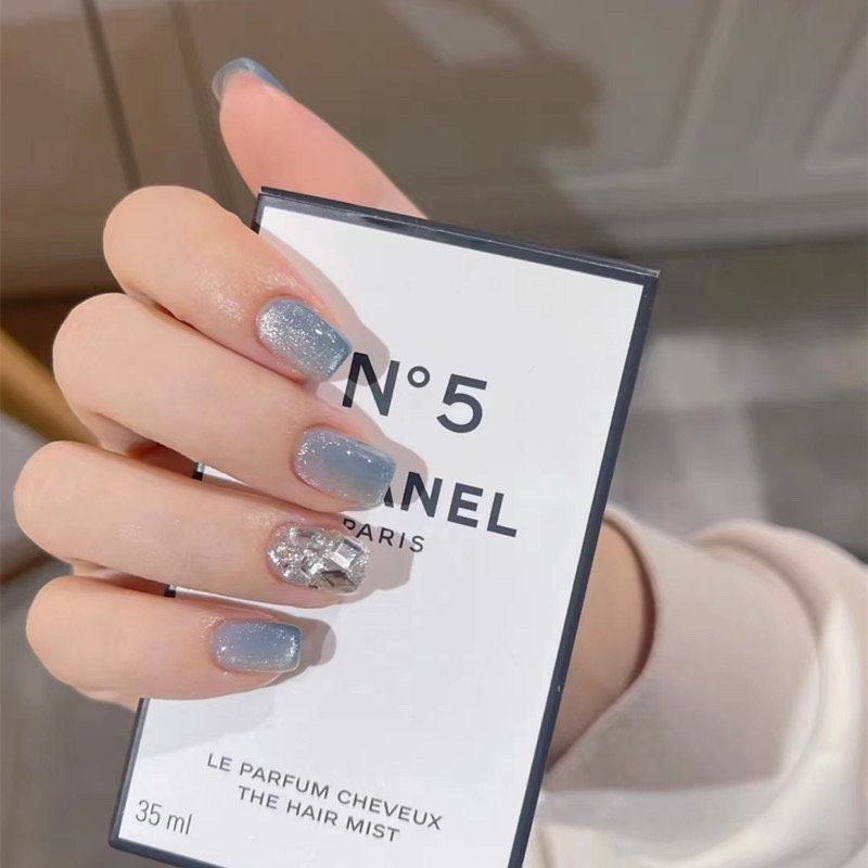 10PCS Perfume Chanel Nail Charms Multi-colour