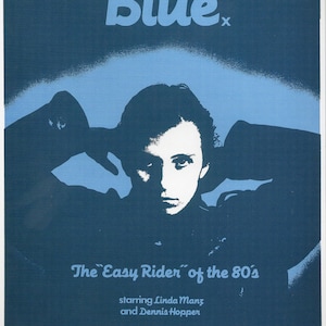 Out Of The Blue (Dennis Hopper) - Miniature Film Poster / Book Clipping