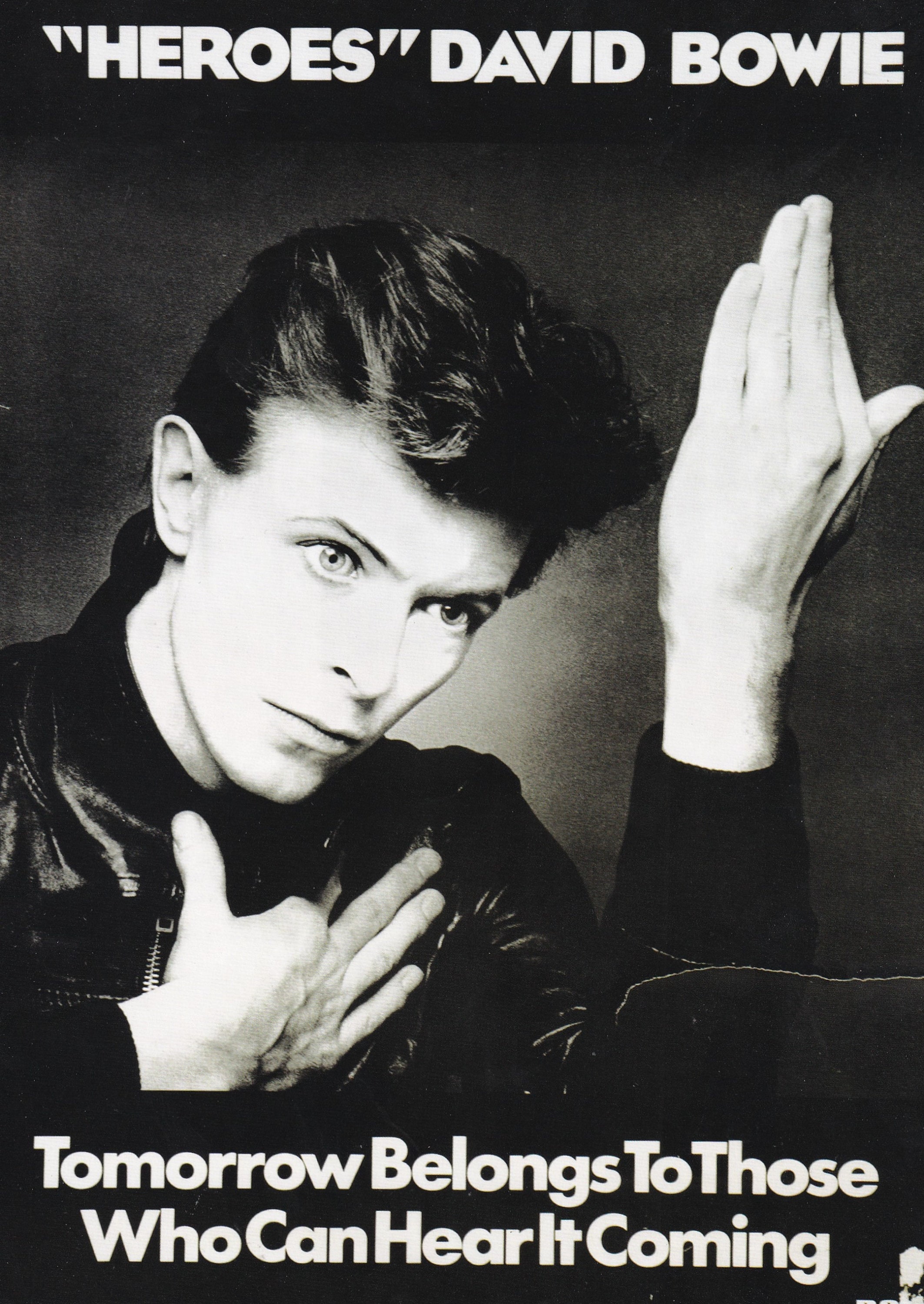 Original Vintage Mini Poster / Book Clipping - David Bowie