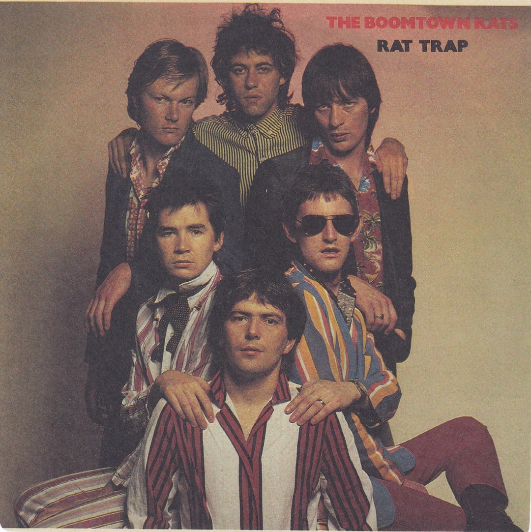 Original Vintage Mini Poster / Book Clipping - the Boomtown Rats - Rat ...