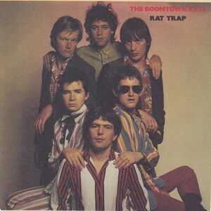 Original Vintage Mini Poster / Book Clipping - The Boomtown Rats - Rat Trap