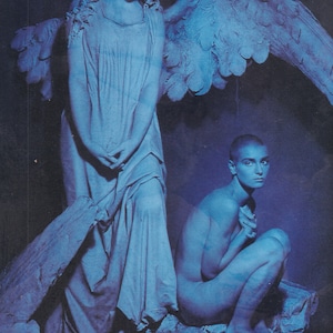 Póster vintage original en miniatura o recorte de libro: Sinead O'Connor (principios de los años 1990)