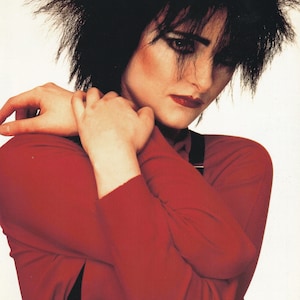 Siouxsie Sioux, New York, 1980 - Original Vintage Mini Poster / Book Clipping