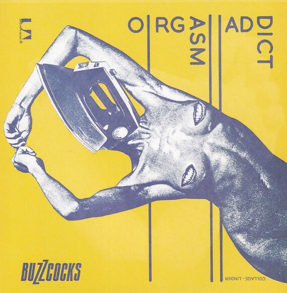 Original Vintage Mini Poster / Book Clipping - Buzzcocks - Orgasm