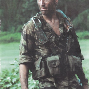 Originele vintage miniposter/boekknipsel en kaartlijst - Robert De Niro (The Deer Hunter)