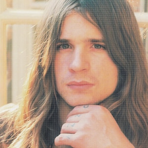 Original Vintage Mini Poster / Book Clipping - Ozzy Osbourne (Black Sabbath), London, 1974