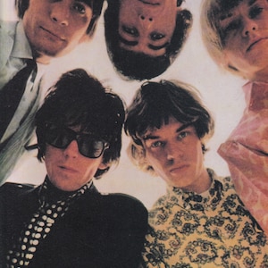 Original Vintage Mini Poster / Buchclips - The Rolling Stones, London, 1969