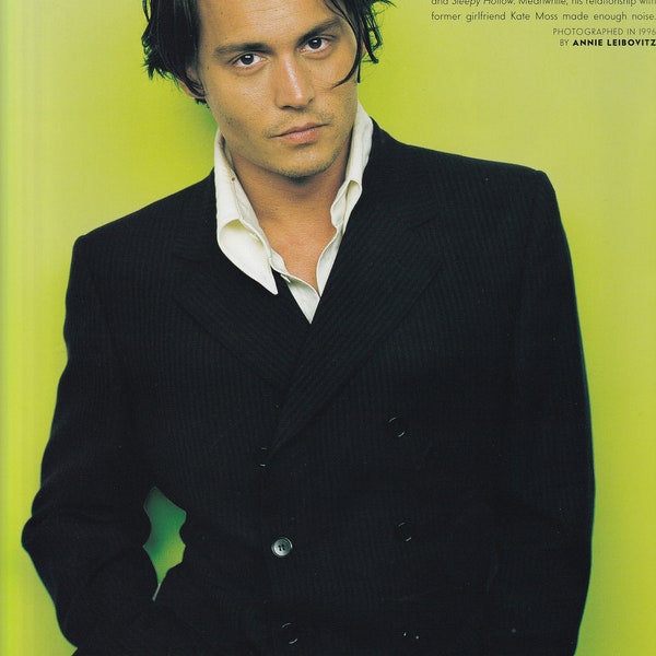 Vintage Johnny Depp Poster - Etsy