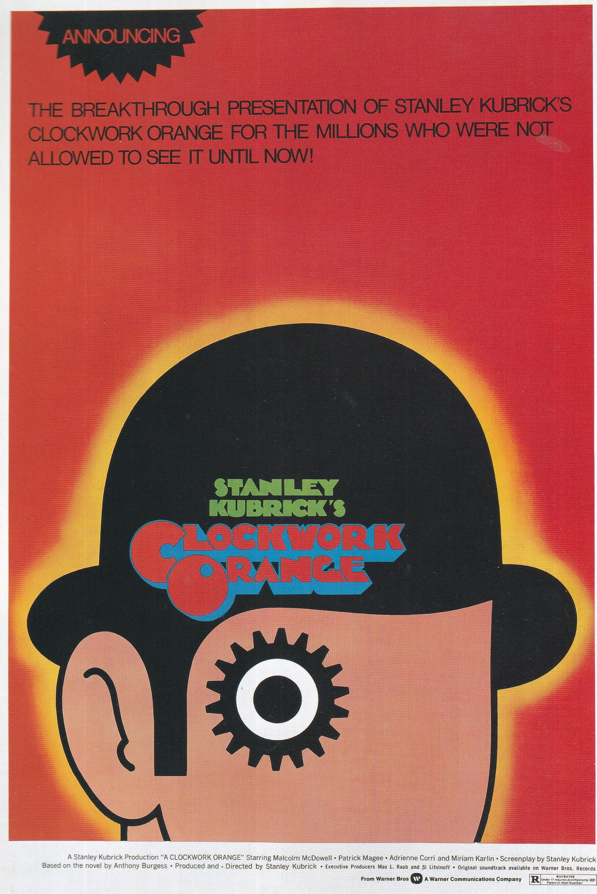 Stanley Kubrick’s A Clockwork Orange Coming To 4K In September | The - Foto 2