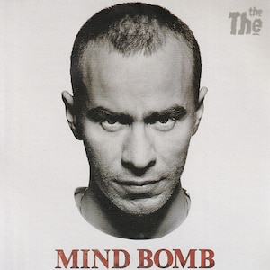 Póster vintage original en miniatura con marco de cartón negro - The The - Mind Bomb