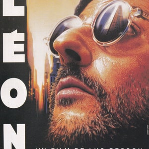 Original Vintage Mini Poster / Book Clipping - Leon (The Professional)