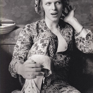 Original Vintage Mini Poster / Book Clipping - David Bowie, Kent, 1971