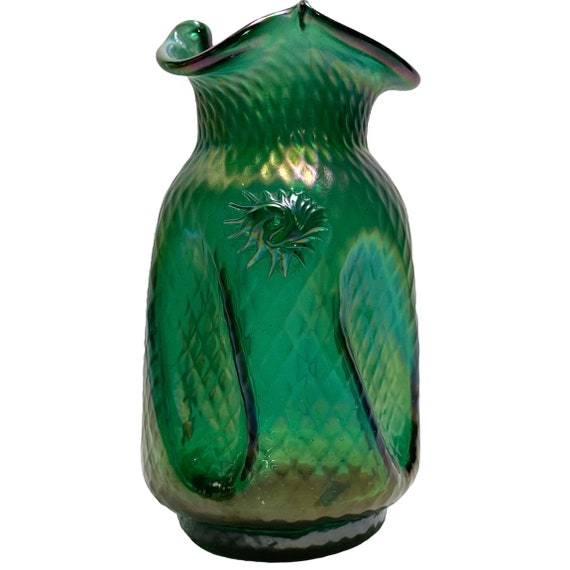 Kalik Art Deco Multicolor Glass Vase Kalik Art Deco Multicolor Glass Vase