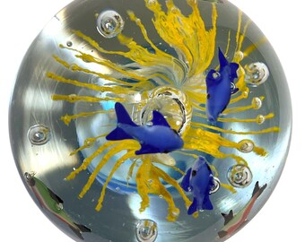 ヴィンテージ 1980年代 ムラーノ イタリア アートガラス