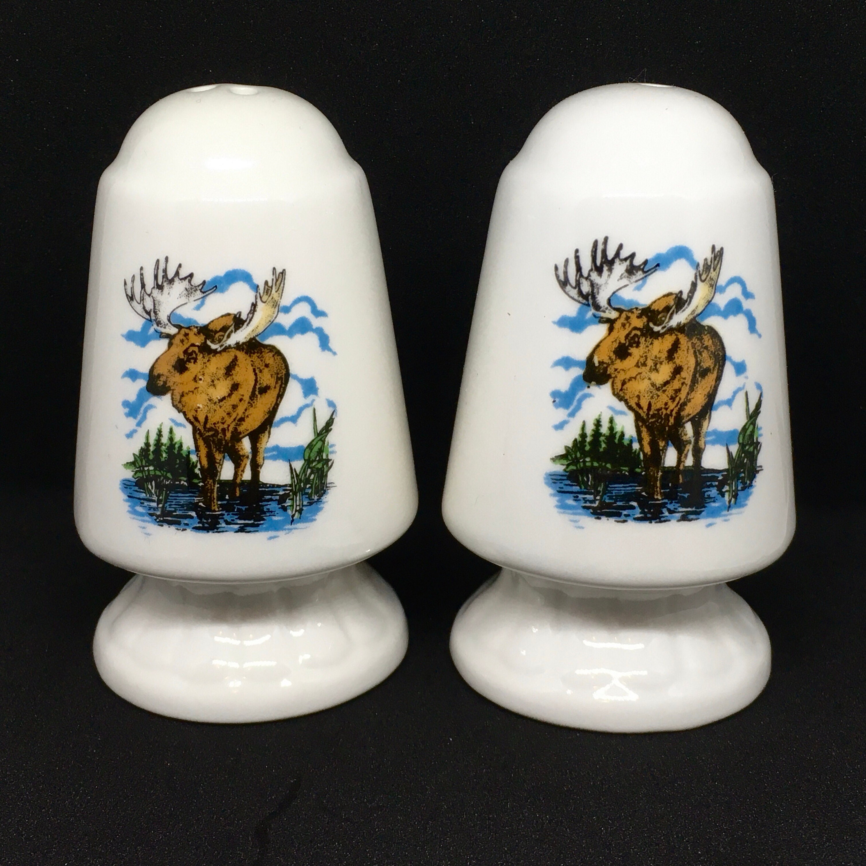 Bear and Moose Salt and Pepper Shaker Sets – The Village Merc.