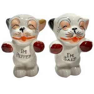 Bonzo Dog Salt Pepper - Etsy