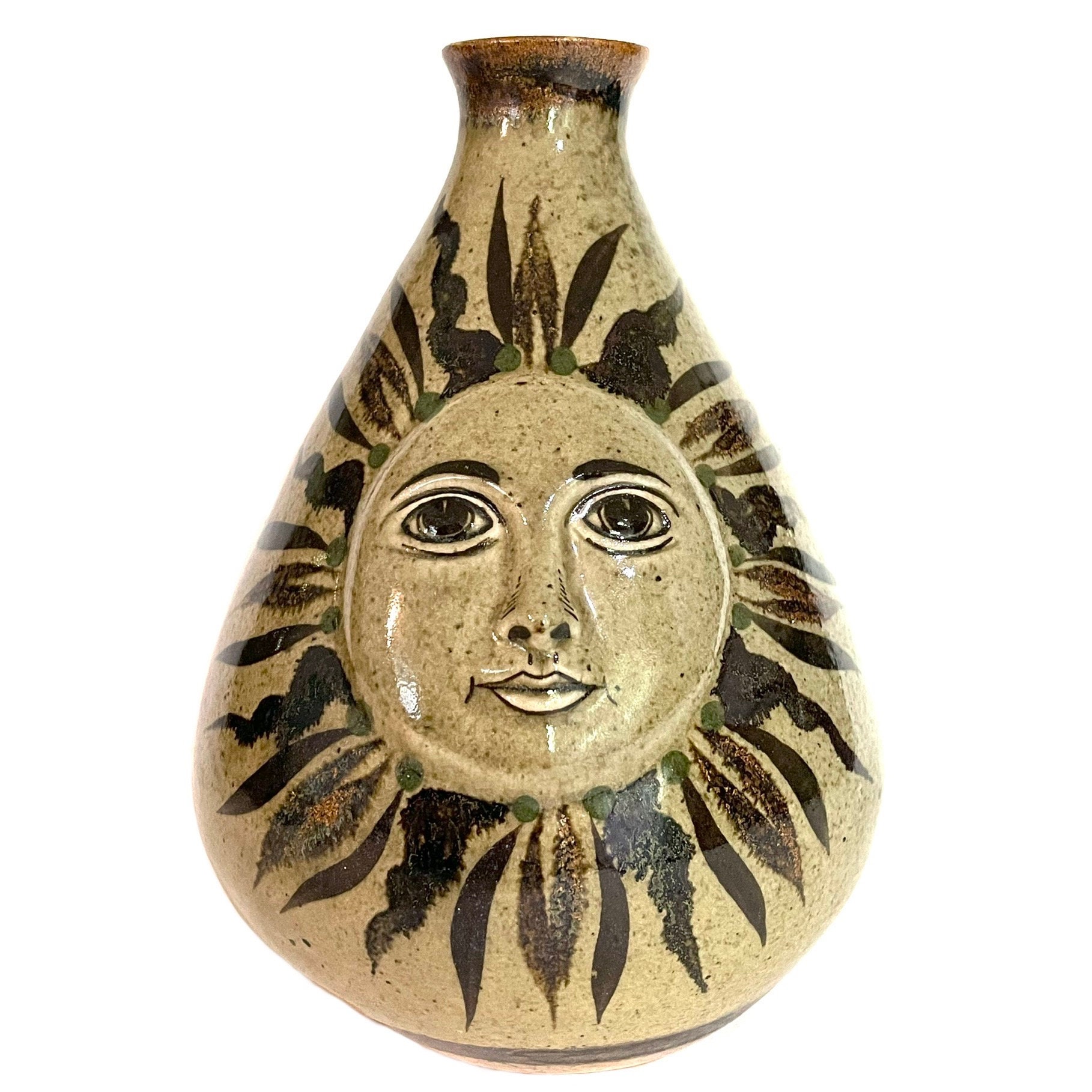 Carlos Villanueva ポット　陶器　ヴィンテージ　フォークアート Carlos Villanueva ポット 陶器 ヴィンテージ フォークアート