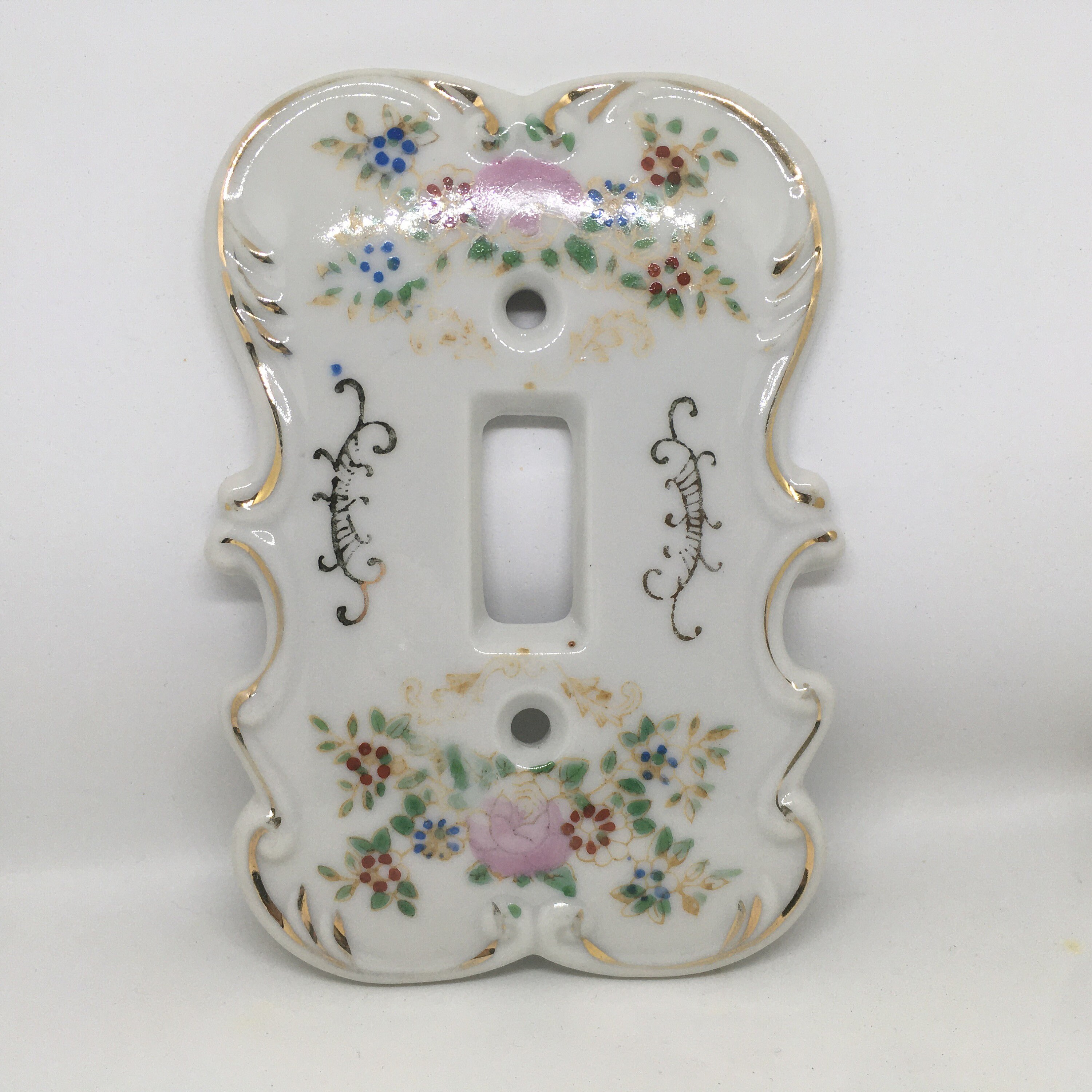 Vintage 1970s Noritake Cottagecore Style Light Switch Plate - Etsy