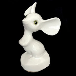 Vintage 1960s Canadiana Pottery The Collectables Series Mouse Figurine in White #310 Made in Canada Collectible Home Decor Gift Idea MCM