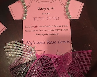 Spersonalizowane zaproszenia na BabyShower I