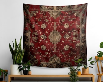 Red Wall Tapestries, Boho Wall Tapestry, Tapestry For Wall, Bed Head Tapestries, Artwork Wall Hanging, Showy Home Decor, Entry Wall Decor