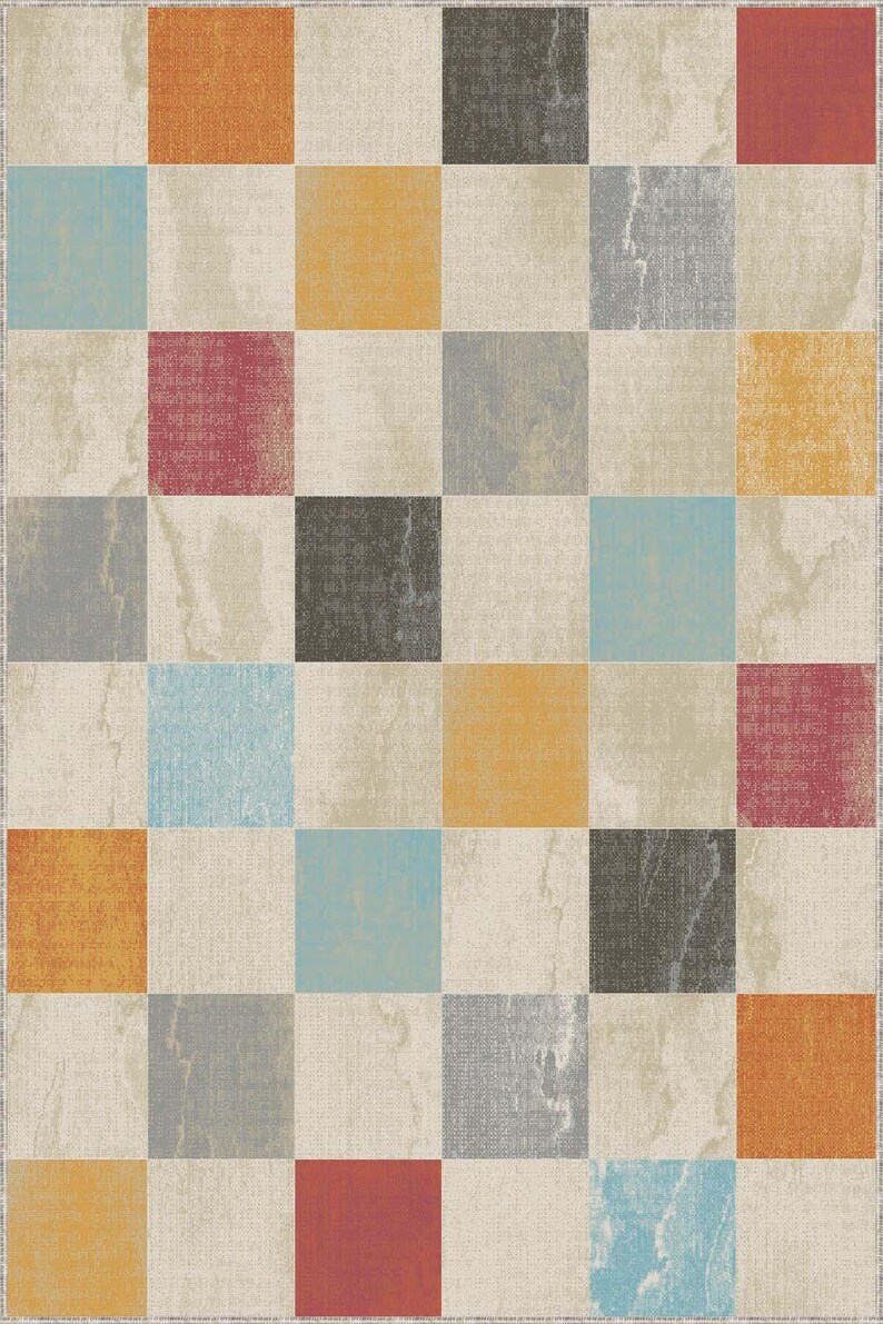 rainbow outdoor rug, antislip step rug, village house rug, chenille stair tread, oriental runner, bullnose stair tread, frontdoor runner image 11