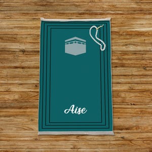 Personlig bönematta, tjock bönematta, Koranlager, muslimsk bönematta, Umrah-essentiella, andlig matta, Eid-bönematta, Mihrab-matta, PR 09